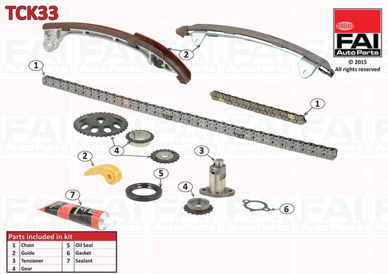 Mootori keti komplekt FAI AutoParts TCK33
