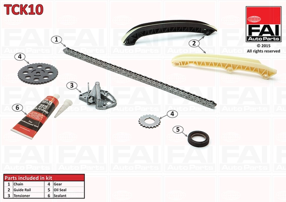 Mootori keti komplekt FAI AutoParts TCK10