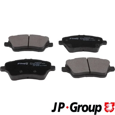 Piduriklotsi komplekt, ketaspidur JP GROUP 1563607510