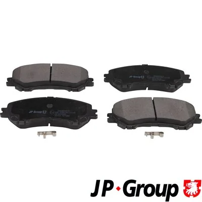Piduriklotsi komplekt, ketaspidur JP GROUP 4063604810