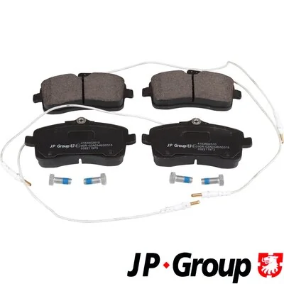 Piduriklotsi komplekt, ketaspidur JP GROUP 4163602510