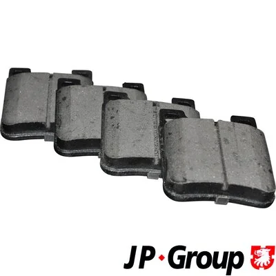 Piduriklotsi komplekt, ketaspidur JP GROUP 1363702410