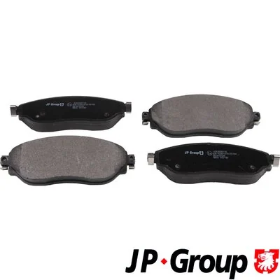 Piduriklotsi komplekt, ketaspidur JP GROUP 4363606110