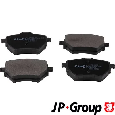 Piduriklotsi komplekt, ketaspidur JP GROUP 3163700710
