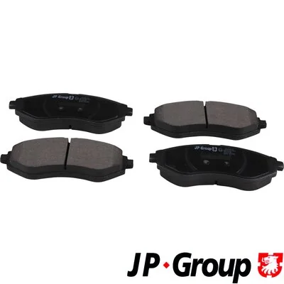 Piduriklotsi komplekt, ketaspidur JP GROUP 6363603210
