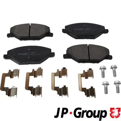 Piduriklotsi komplekt, ketaspidur JP GROUP 1163609910