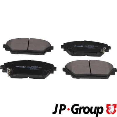 Piduriklotsi komplekt, ketaspidur JP GROUP 3863604910