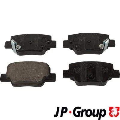 Piduriklotsi komplekt, ketaspidur JP GROUP 4863602010