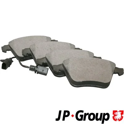 Piduriklotsi komplekt, ketaspidur JP GROUP 1163602610