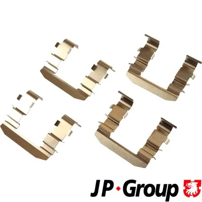 Lisakomplekt, ketaspiduriklotsid JP GROUP 3564003510