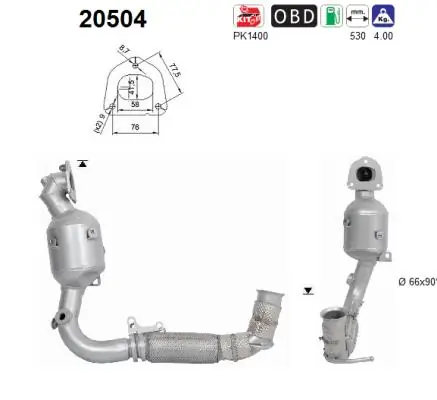 Katalüsaator AS 20504