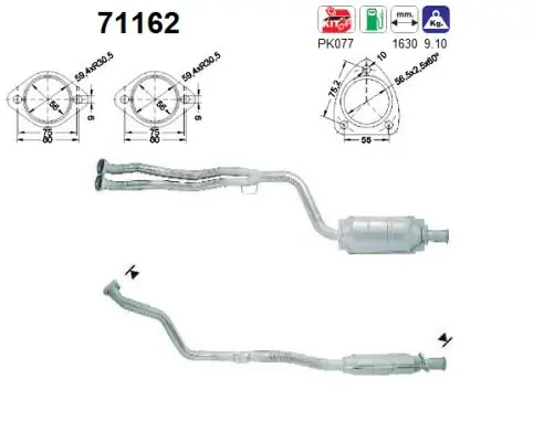 Katalüsaator AS 71162