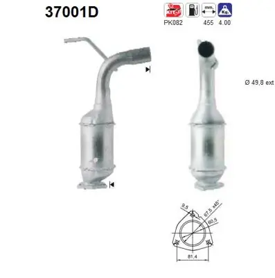 Katalüsaator AS 37001D