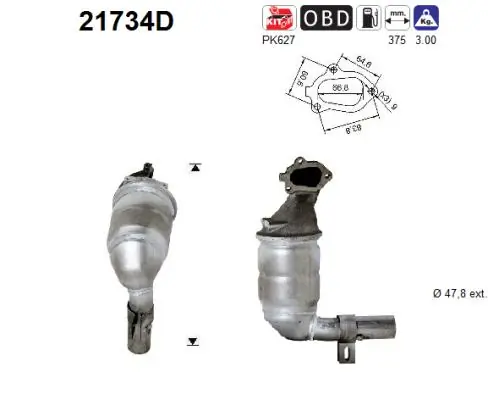 Katalüsaator AS 21734D