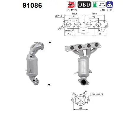 Katalüsaator AS 91086