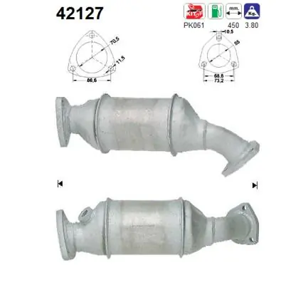 Katalüsaator AS 42127