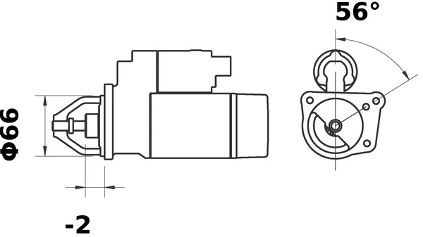 Starter MAHLE MS 9