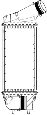 Kompressoriõhu radiaator MAHLE CI 311 000P