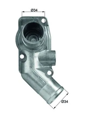 Termostaat, Jahutusvedelik MAHLE TI 50 92D