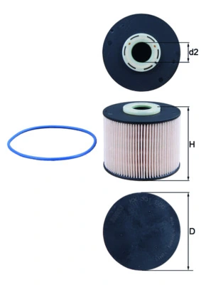Kütusefilter MAHLE KX 331D