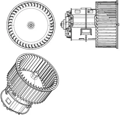 Salongipuhur MAHLE AB 182 000P