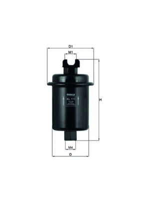 Kütusefilter MAHLE KL 111