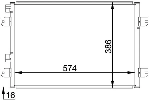 Kondensaator, kliimaseade MAHLE AC 691 000P