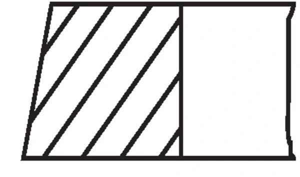 Kolvirõngakomplekt MAHLE 030 61 N0