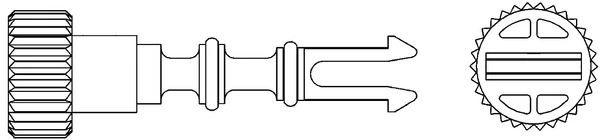 Kruvi, jahutussulgur MAHLE CRX 52 000P