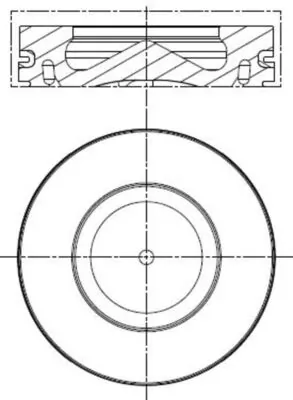 Kolvid MAHLE 081 PI 00100 002