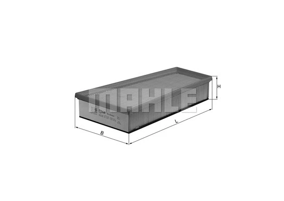 Õhufilter MAHLE LX 1283