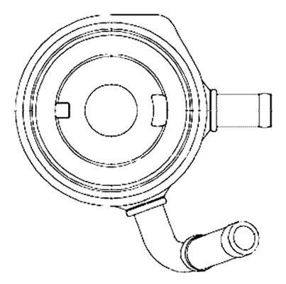 Õliradiaator, mootoriõli MAHLE CLC 195 000S