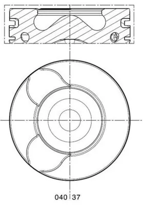 Kolvid MAHLE 040 37 00