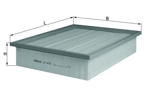Õhufilter MAHLE LX 678