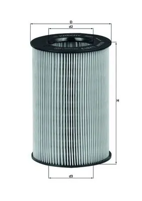 Õhufilter MAHLE LX 813