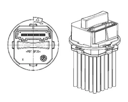 Regulaator, salongipuhur MAHLE ABR 21 000P
