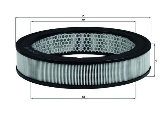 Õhufilter MAHLE LX 8