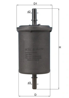 Kütusefilter MAHLE KL 416/1