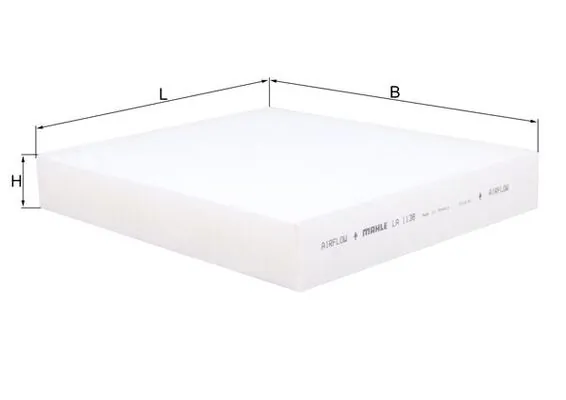 Filter, salongiõhk MAHLE LA 1138