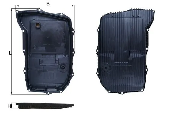 Õlivann, automaatkäigukast MAHLE HX 255