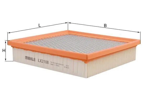 Õhufilter MAHLE LX 2108