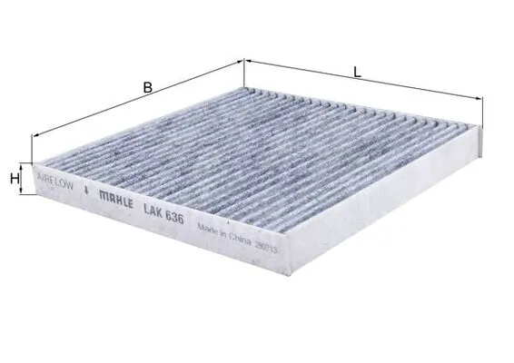 Filter, salongiõhk MAHLE LAK 636