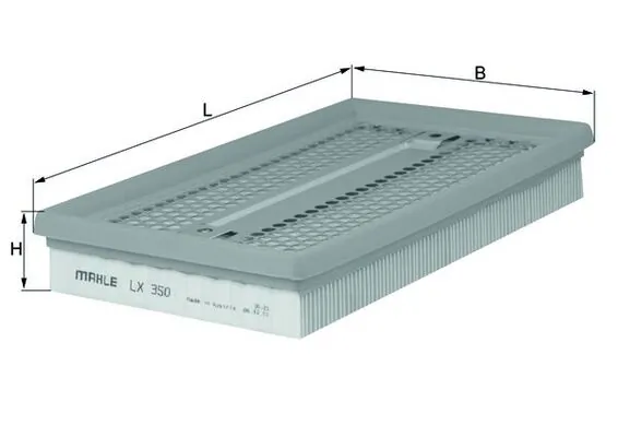 Õhufilter MAHLE LX 350