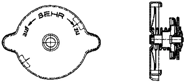 Sulgurkate, jahutusseade MAHLE CRB 9 000P