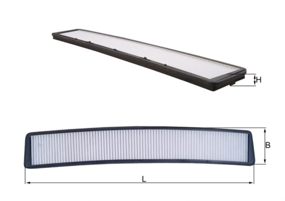 Filter, salongiõhk MAHLE LA 102