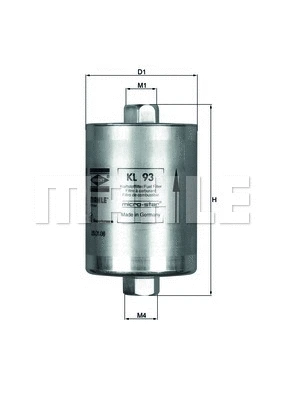 Kütusefilter MAHLE KL 93