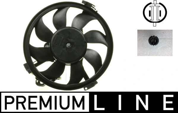 Ventilaator, mootorijahutus MAHLE CFF 3 000P