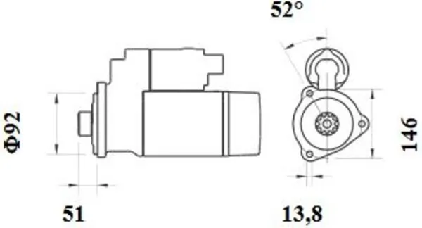 Starter MAHLE MS 884