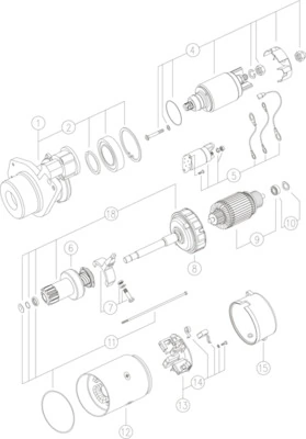 Starter MAHLE MS 139