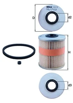 Kütusefilter MAHLE KX 218D